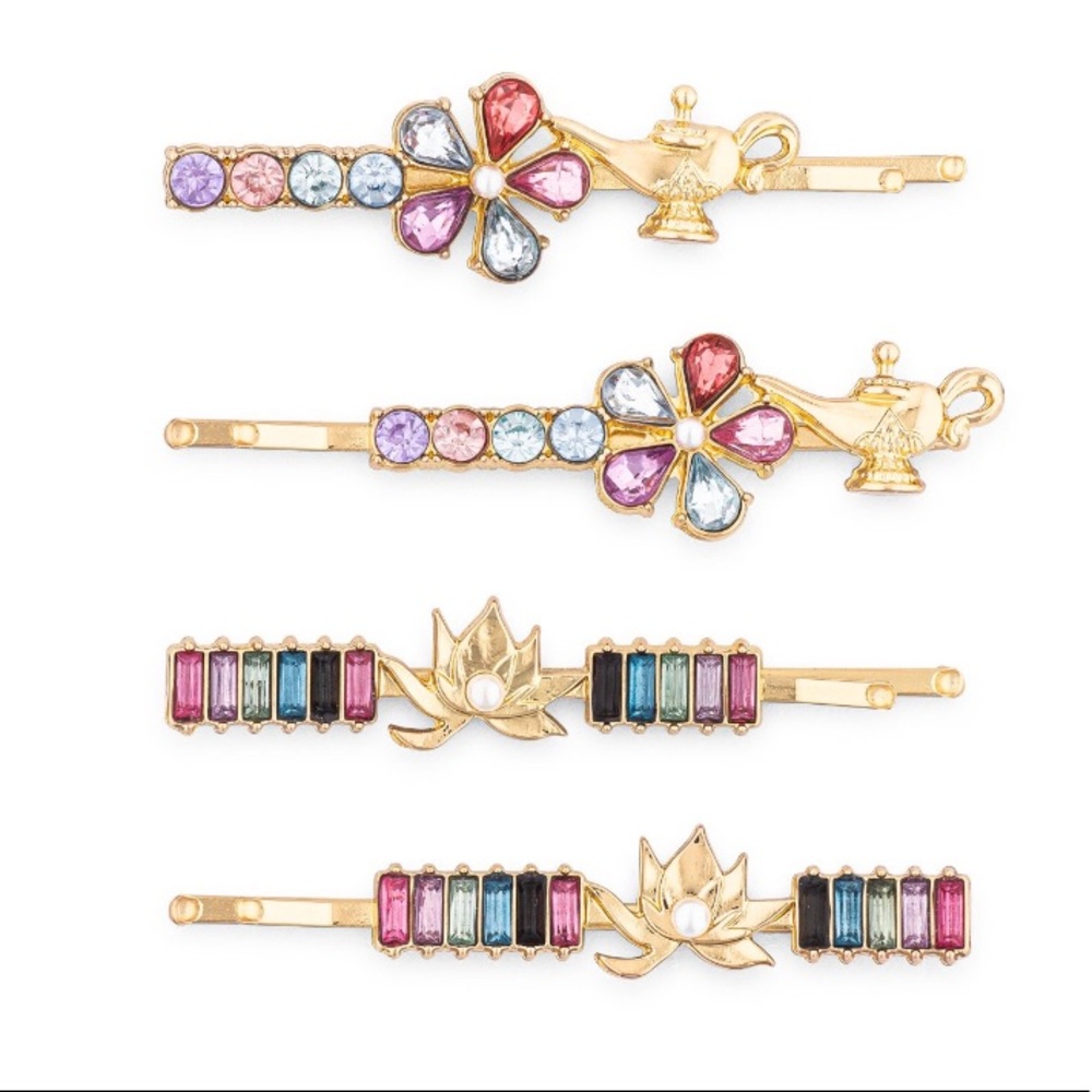 Disney Princess Jasmine Slideproff Bobby-pins